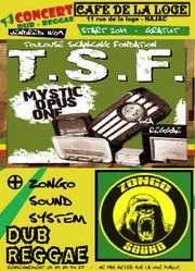 Flyer T.S.F. et Zongo Sound à Najac