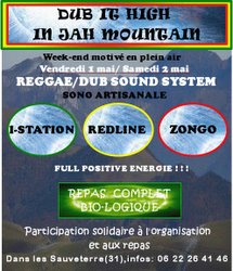 Flyer Dub it High in Jah Mountain